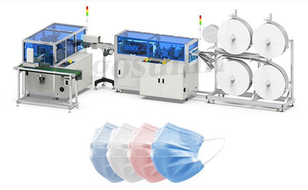 一拖一外耳平面口罩機(jī)