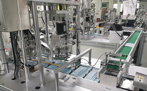 一拖二外耳平面口罩機(jī)