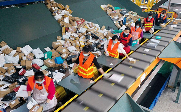 物流快遞分揀機(jī)2