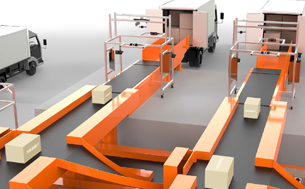 DWS快遞稱重掃碼分揀一體機(jī)01