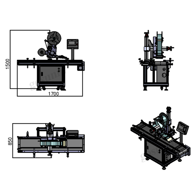 全自動(dòng)平面貼標(biāo)機(jī)